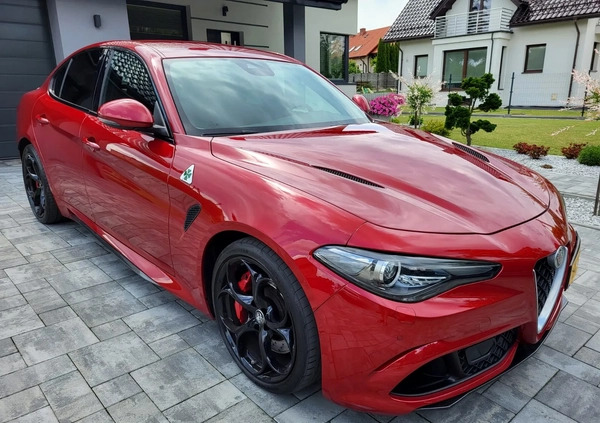 Alfa Romeo Giulia cena 219000 przebieg: 52500, rok produkcji 2017 z Kraków małe 277